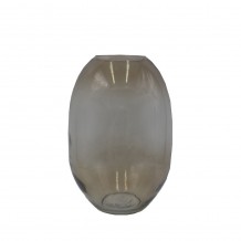MIERE ΒΑΖΟ ΓΥΑΛΙ ΔΙΑΦΑΝΟ ΚΑΦΕ ΑΝΟΙΚΤΟ Δ18xΥ28cm c71274