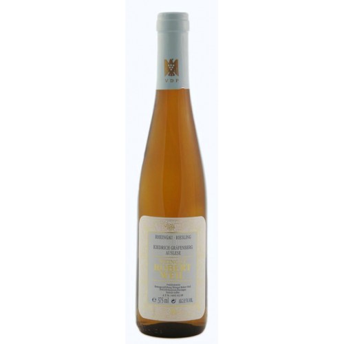 Λευκός οίνος γλυκύς riesling kiedrich grafenberg auslese 2004 375ml 29ai