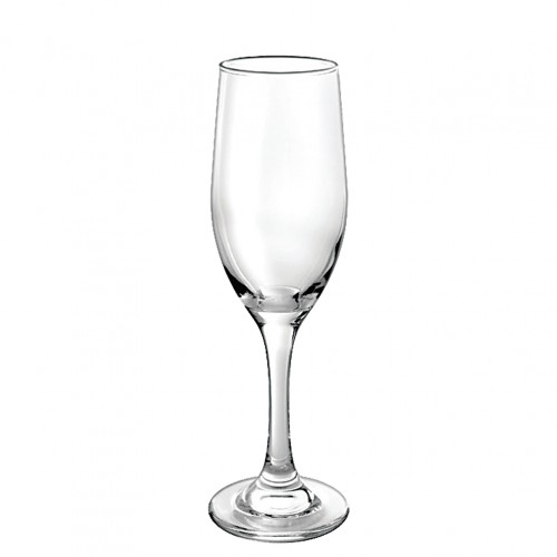 Σετ 6 γυάλινα ποτήρια κολωνάτα σαμπάνιας 17cl 4.7x19.8cm σειρά DUCALE c71808