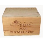 Ερυθρός οίνος ενισχυμένος γλυκύς fonseca vintage 2003 375ml 38ai