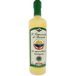 Λικέρ κίτρινο γλυκύς limoncello di sorrento da agricultura biologica 42ai