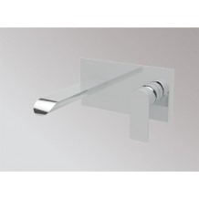 Μπαταρία νιπτήρα εντοιχισμού βαλβίδα κλίκερ χρώμιο xs 7cls