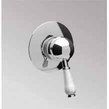 Μπαταρία μείκτης εντοιχισμού κεραμική λαβή χρώμιο tiffany 36cls