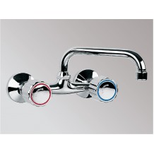 Μπαταρία νεροχύτη τοίχου rubino 59cls