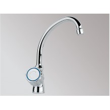 Μπαταρία μονό πόμολο 130mm rubino 59cls