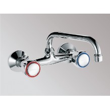 Μπαταρία νεροχύτη τοίχου iris 61cls