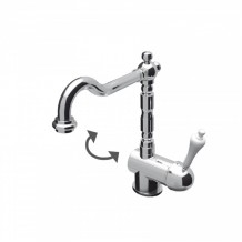 Μπαταρία νεροχύτη χρώμιο retro cromo 254cls