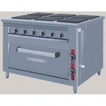 Κουζίνα ηλεκτρική με 6 εστίες F80 E6 81N