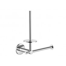 Διπλή χαρτοθήκη χρώμιο twist 31s