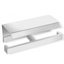 Διπλή χαρτοθήκη με καπάκι chrome valanio 118s