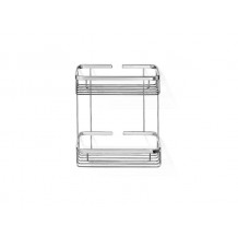 Παραλληλόγραμμη θήκη διπλή chrome 153s