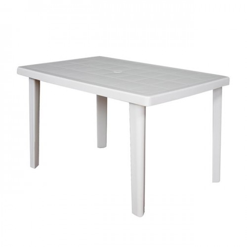 Τραπέζι 100x67cm πλαστικό λευκό c8650