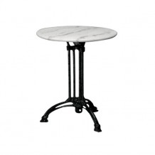 Τραπέζι φ60cm μάρμαρο τρίνυχο c8670